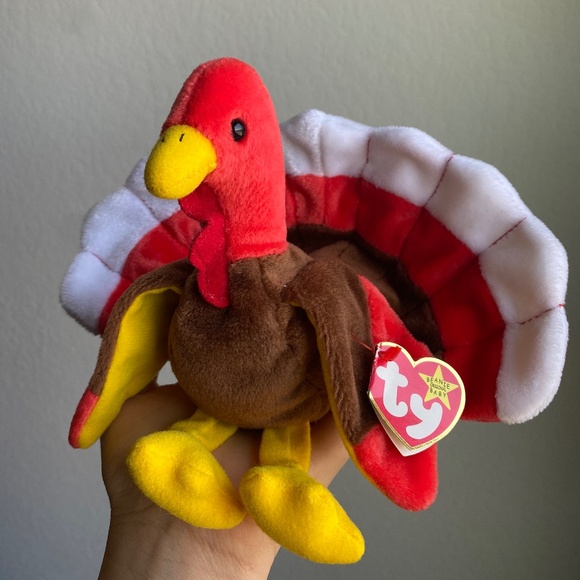 Gobbles Ty Beanie Baby - Picture 1 of 8